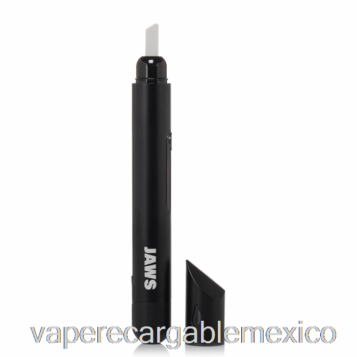 Vape Recargable Yocan Mordazas Negras Cuchillo Caliente Y Termómetro Plateado
